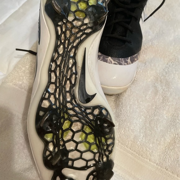 Nike-New Adult Men's Size 12 Metal High Top Force Zoom Trout 4 - Picture 6 of 12